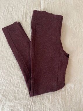 LOFT Leggings - Burgundy